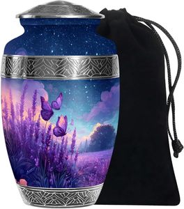 Urna de cremación de mariposa para cenizas humanas Mujer adulta, urnas para cenizas humanas Urnas de cremación grandes para cenizas Hombre adulto - Product Image 1