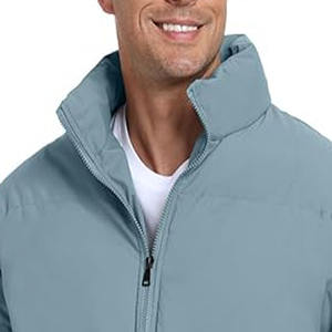 Chaqueta de Invierno de Talla Grande, Nuevo Diseño, Estilo Moderno, Chaqueta Acolchada Personalizada para Hombre, Chaqueta de Burbujas - Product Image 2