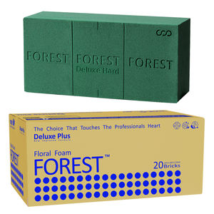 Mousse florale humide pour la décoration de fleurs fraîches, absorption rapide de l'eau, maintien de l'eau pendant 6 jours ou plus, pour la Saint-Valentin et la Fête des Mères - Product Image 1