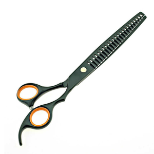 Ciseaux à effiler les cheveux, 32 dents, lame tranchante, acier inoxydable, ciseaux à effiler professionnels pour barbier et salon, lame de rasoir - Product Image 4