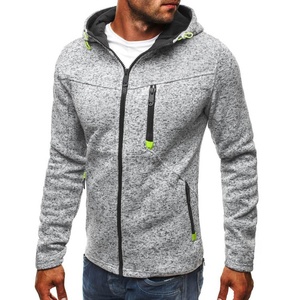 Custom logo Zipper Solid Color Hooded Multiple Pockets <b>Pullover</b> <b>Men</b> Hoodies High Quality Casual Sports Plain Hoodie Set - Product Image 1