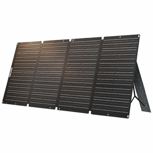 Panel Solar Plegable Negro de 200W, Cargador Monocristalino Portátil para Acampar al Aire Libre - Product Image 5