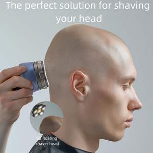 Tondeuse rotative électrique LED pour homme, étanche IPX7, pour usage humide et sec, avec fonction lavable - Product Image 3