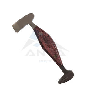 Herramienta Profesional para Herradores, Raspador de Pezuñas de Acero Inoxidable, Instrumentos Veterinarios Duraderos ANSA, Más Vendido - Product Image 1