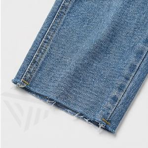 Jeans Capri déchirés respirants pour femmes, pantalon en denim stretch skinny, décontracté, longueur mollet, ourlet brut, poches, tenue élégante de qualité supérieure - Product Image 6