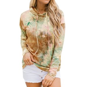 Sudaderas con Capucha para Mujer al por Mayor, Transpirables, Último Estilo, Color Sólido, Sudaderas con Capucha Personalizadas para Mujer - Product Image 1