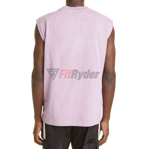 Débardeur de fitness de haute qualité pour hommes Design tricoté respirant Style décontracté Tarif de gros OEM Fabriqué au Pakistan - Product Image 3