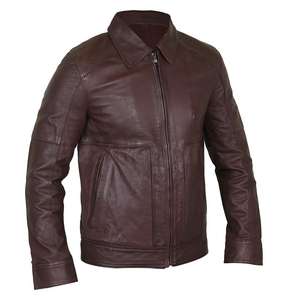 Veste en cuir coupe-vent durable pour hommes de qualité supérieure Offres Spéciales vêtements pour hommes de meilleure conception avec des vestes de compétition - Product Image 5