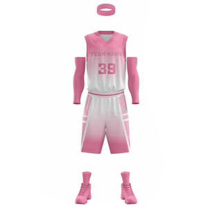 Uniforme de basket-ball de qualité supérieure nouveau design respirant en gros Logo personnalisé nom et numéro uniforme de basket-ball pour hommes - Product Image 4