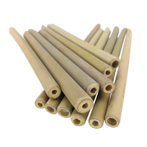 หลอดดูดน้ำจากไม้ไผ่ย่อยสลายได้ทางชีวภาพวัสดุจากพืชธรรมชาติเป็นมิตรกับสิ่งแวดล้อม - Product Image 1