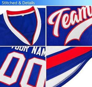 Maillot de hockey sur glace à étiquette privée OEM / ODM Uniformes d'équipe Maillot de hockey sur glace à séchage rapide Uniforme d'équipe professionnel - Product Image 6