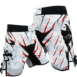 Nouveau Offre Spéciale Short de combat court anti-humidité, fonction respirante, Short de boxe à Compression - Product Image 1