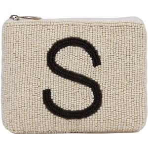 High Quality Square Shape Embroidered Seed Beaded Handmade Coin Purse with Customized Color Design for <b>Women</b> & Girls From India - Product Image 1