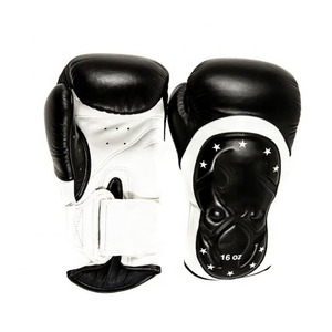 ราคาดีที่สุด MOQ ต่ำ ถุงมือชกมวย MMA หนังแท้เย็บเสริมอย่างมืออาชีพ คุณภาพสูง ทนทาน ใช้ได้ทั้งชายและหญิง - Product Image 1