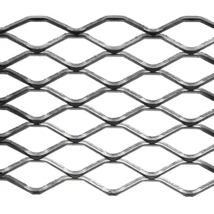 Rete metallica espansa in lamiera di alluminio diamantata rete metallica espandibile galvanizzata di alta qualità resistente al recinto espansa