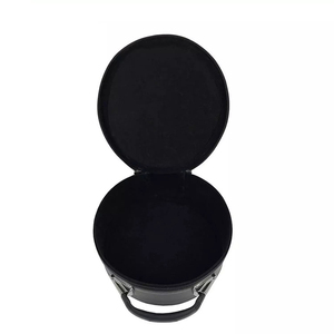 Étui à chapeau en cuir rouge à couronne royale personnalisable, avec logo métallique brodé de strass maçonniques, badges à coudre, uniforme ronpex - Product Image 4