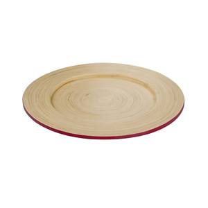 Assiette ronde en bambou tressé, écologique, non toxique, diamètre 350 mm, couleur personnalisée, décoration de table, dessous de plat, fabriqué au Vietnam - Product Image 3
