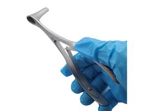 Speculum nasal manuel en acier inoxydable, ensemble d'instruments ORL réutilisables, examen clinique hospitalier, outil médical de haute qualité - Product Image 5