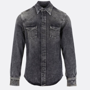 แจ็กเก็ตยีนส์แฟชั่นสำหรับผู้ชายเสื้อผ้าแนวสตรีทเสื้อโค้ทผ้าแนววินเทจแจ็กเก็ตยีนส์ถักโลโก้ได้ตามต้องการ - Product Image 1