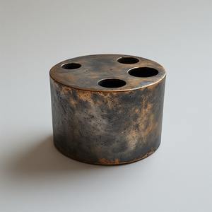 Juego de quemador de incienso de latón pulido de lujo con arte moderno Diseño antiguo Uso aromático Color personalizable y tamaño para la decoración del hogar - Product Image 2