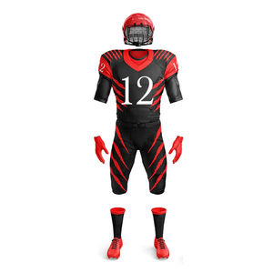 Uniforme de fútbol americano de talla XL de último estilo de alta calidad, conjuntos transpirables y de secado rápido, características de talla grande para 2025 - Product Image 6