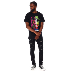 เสื้อยืดผ้าฝ้ายสำหรับผู้ชาย,เสื้อยืดพิมพ์ลายคุณภาพตามสั่ง - Product Image 5