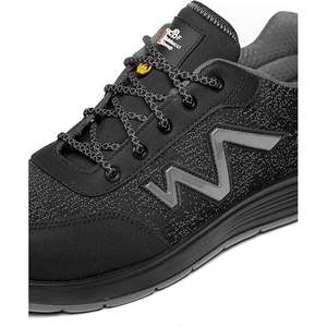 Calzado de Seguridad Transpirable CBF Balducci Group Cliff Low Negro ESD para Uso en Fábrica con Parte Superior Putek y Suela de PU de Doble Densidad Italia - Product Image 4