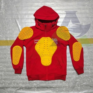 Chaqueta protectora blindada de carcasa blanda para motocicleta personalizada de alta calidad, armadura, almohadillas de nivel CE, chaquetas impermeables para motocicleta - Product Image 5