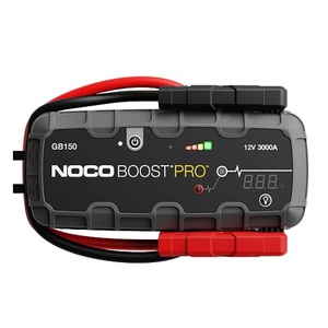 เครื่องช่วยสตาร์ทรถยนต์ NOCOS Boost GB150 รุ่นใหม่, 3000A UltraSafe, แบตเตอรี่ลิเธียม 12V, ชุดจ่ายไฟพกพา, สายจั๊มพ์แบตเตอรี่ - Product Image 1