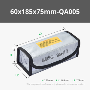 Bolsa de Almacenamiento Portátil a Prueba de Fuego con Característica Impermeable para Baterías LiPo - Product Image 5