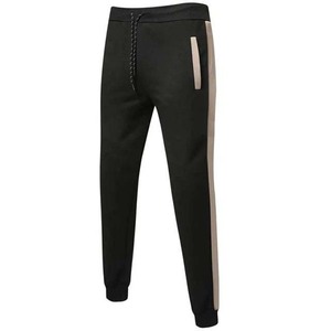 Ropa deportiva de diseño personalizado OEM de la mejor calidad, 100% algodón polar para hombre, ropa deportiva de entrenamiento para correr, chándales de color contrastante para hombre - Product Image 4