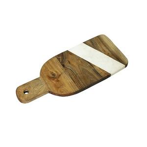 Tabla de cortar de madera con diseño elegante, forma rectangular, tamaño personalizado, tabla para cortar frutas de Home Arts - Product Image 3