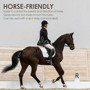 Espuelas Occidentales Vintage Talladas en Bronce Retro, Espuelas de Caballo con Engranajes Giratorios de Acero Inoxidable, Duraderas, Personalizables para Botas Vaqueras - Product Image 3