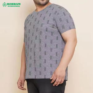 Camiseta de Hombre de Talla Grande, Corte Holgado, con Logotipo Personalizado, Estilo Urbano, 100% Algodón Orgánico, Ecológica, OEM, en Oferta - Product Image 2