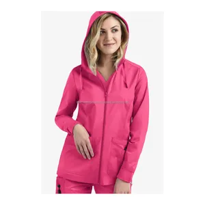 Uniformes de hospital de calidad premium Chaqueta de Enfermería Médica con capucha Nuevo diseño en 2024 - Product Image 1