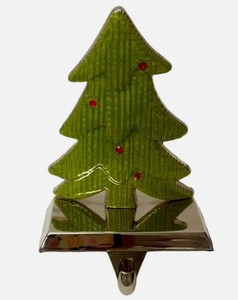 Soporte para medias de árbol de Navidad de diseño moderno, colgador de repisa de chimenea de Metal con detalles de estrella brillante para decoración festiva del hogar - Product Image 5