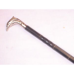 Bâton de marche en bois incrusté de laiton cannes de marche antiques et collector | Bâtons décoratifs uniques par AYAANS CREATIONS - Product Image 1