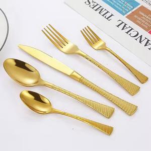 Ensemble de couverts en acier inoxydable robuste |   Articles de fête écologiques prêts à l'emploi pour la maison, les cuisines, les cafés et les restaurants - Product Image 4