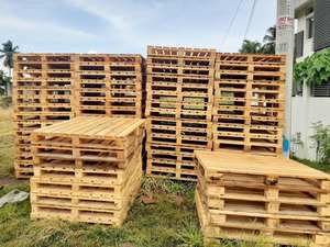 Paletas de madera de alta calidad: paletas de madera tratadas térmicamente de grado industrial - Product Image 5