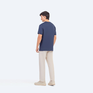 OEM, venta al por mayor, alta calidad, 100% algodón, camisetas para hombre, Impresión de logotipo personalizado, opciones de talla grande, camiseta lisa personalizable - Product Image 5