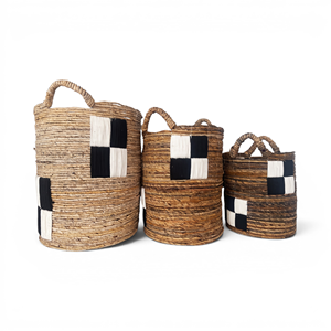 Cesta de Almacenamiento de Paja para Baño, Organizador de Ropa y Lavandería - Product Image 2