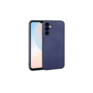 Étui en silicone bleu foncé ASMA Slim Fit pour Samsung Galaxy A24, coque arrière protectrice en TPU souple compatible A53 A34 A03S A22 5G - Product Image 1