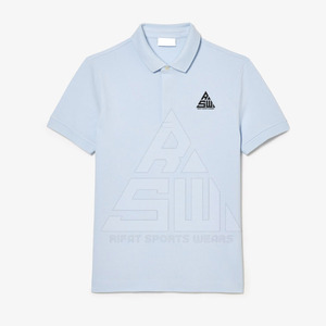 เสื้อเชิ้ตแขนสั้นผู้ชายแบบถักลายเรียบ รุ่นใหม่ปี 2025 ผ้าสแปนเด็กซ์/โพลีเอสเตอร์ แห้งเร็ว ระบายอากาศได้ดี ซึมซับความชื้น - Product Image 4