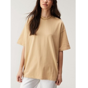 T-shirts de haute qualité été grande taille femmes T-shirts pour dames coton uni luxe qualité t-shirt pour femmes de BD - Product Image 2