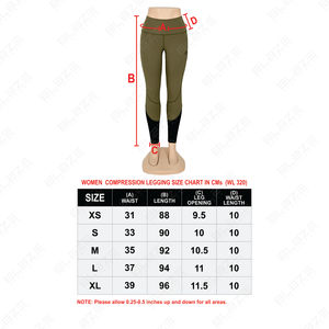 Blaze Fight Wear cintura alta transpirable cintura elástica Yoga Leggings de talla grande secado rápido antiestático ligero - Product Image 6