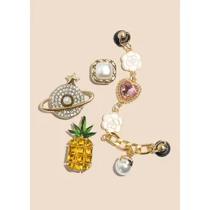 Breloque décorative Miss a Luxe 25 mm en pierre naturelle motif étoile religieuse avec placage or 24 carats et or 18 carats pour la fabrication de bijoux - Product Image 1