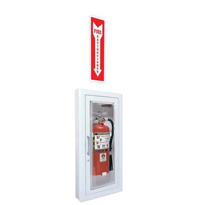 Autocollant en PVC de signe de sécurité d'extincteur 4x12 pouces étanche protégé contre les UV montage mural durable utilisation d'urgence - Product Image 4