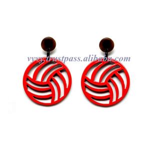 Pendientes de cuerno de búfalo de agua con Clip de moda Natural de Vietnam para fiestas de boda o - Product Image 2