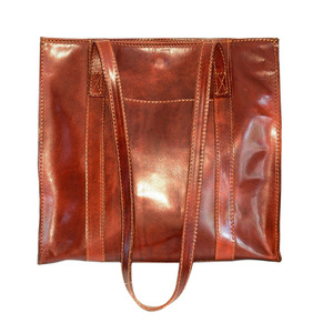 กระเป๋าถือผู้หญิงแบบย้อนยุคมีซิปปิดสายโพลีเอสเตอร์มีสองสาย-แบบพกพาราคาถูก - Product Image 6