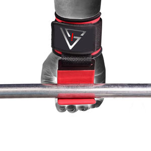 ตะขอเกี่ยวยกน้ำหนัก ตะขอพาวเวอร์ลิฟติ้ง ตะขอยกน้ำหนักแบบหนา ไนลอนพร้อมตะขอเหล็ก อุปกรณ์ออกกำลังกายและฟิตเนส - Product Image 6